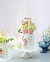 Bánh Kem Hoa Tươi Hai Tầng - belovedbeyond.com