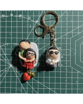 Móc Khóa Chibi 2 Nhân Vật - belovedbeyond.com