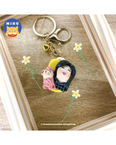 Móc Khóa Chibi 2 Nhân Vật - belovedbeyond.com