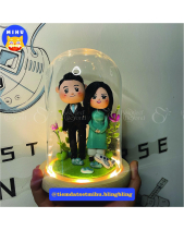 Tượng Chibi Lồng Kính - belovedbeyond.com
