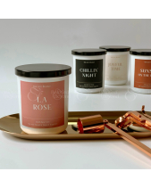La Rose - Nến Thơm Ly Trắng 4Oz - belovedbeyond.com