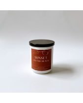 Sunset On The Beach - Nến Thơm Ly Trắng 4Oz - belovedbeyond.com