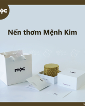 Nến Thơm Ngũ Hành Tinh Dầu Cao Cấp - Mệnh Kim - belovedbeyond.com