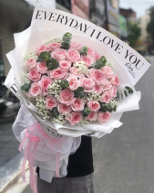 Bó Hoa Chúc Mừng Sinh Nhật - Ngọt Ngào Sn184 - belovedbeyond.com