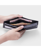 Ví Nam Da Bò Saffiano Phối Màu Phong Cách Dfa261 - belovedbeyond.com