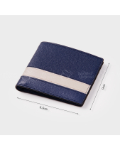 Ví Nam Da Bò Saffiano Phối Màu Phong Cách Dfa261 - belovedbeyond.com