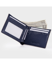 Ví Nam Da Bò Saffiano Phối Màu Phong Cách Dfa261 - belovedbeyond.com