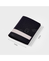 Ví Nam Da Bò Saffiano Phối Màu Sang Trọng Dfb262 - belovedbeyond.com