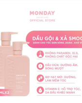 Combo Gội Xả Monday Smooth - belovedbeyond.com