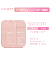 Combo Gội Xả Monday Smooth - Travel Size - belovedbeyond.com