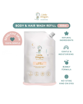 Túi Refill Sữa Tắm Gội Em Bé Little Dragon Calm - belovedbeyond.com