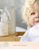 Túi Refill Sữa Tắm Gội Em Bé Little Dragon Calm - belovedbeyond.com