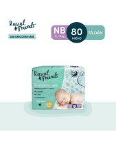 Tã Dán Rascal + Friends Size Nb (3-5Kg) (80 Miếng) - belovedbeyond.com