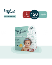 Tã Dán Rascal  + Friends Size L(10-15Kg)(50 Miếng) - belovedbeyond.com