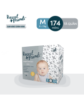 Tã Quần Rascal + Friends Size M (6-11Kg)(58 Miếng) - belovedbeyond.com