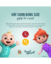 Tã Dán Cocomelon Rascal+Friends Size Xl (13-18Kg) - belovedbeyond.com