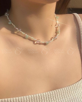 Vòng Tay - Vòng Cổ Sage Green Không Charm - belovedbeyond.com