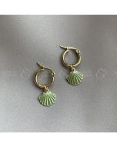 Khuyên Tai Sage Vỏ Sò - belovedbeyond.com