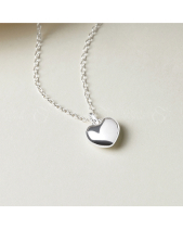 Dây Chuyền Bạc 925 Tim Phồng Puffed Heart_Vcn07 - belovedbeyond.com