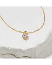 Dây Chuyền Bạc 925 Đính Đá Shine Bright_Vcn06 - belovedbeyond.com