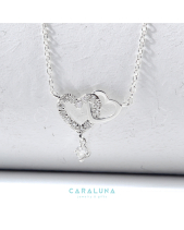 Dây Chuyền Bạc 925 Hai Trái Tim Gắn Kết_Vyn06 - belovedbeyond.com