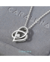 Dây Chuyền Bạc 925 Vòng Tròn Lồng Vô Cực_Dn30 - belovedbeyond.com