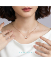 Dây Chuyền Bạc 925 Cỏ 3 Lá Tình Yêu Đính Đá_Vyn35 - belovedbeyond.com