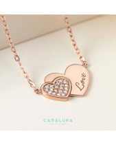 Dây Chuyền Bạc 925 Trái Tim Khắc Chữ Love_Vyn37 - belovedbeyond.com