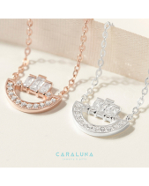 Dây Chuyền Bạc 925 Thuyền Trăng Chữ Nhật_Vyn41 - belovedbeyond.com