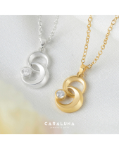 Dây Chuyền Bạc 925 Vòng Tròn Lồng Gắn Kết_Vyn39 - belovedbeyond.com