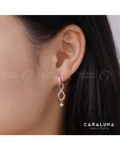 Hoa Tai Bạc 925 Dáng Thả Vô Cực Đính Đá_Vye16 - belovedbeyond.com