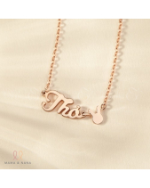 Vòng Cổ Cho Bé Theo Tên Với Charm Trên Dây - belovedbeyond.com