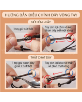 Vòng Tay Da Cho Nam Với Thanh Bạc Khắc Nội Dung - belovedbeyond.com