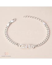 Lắc Tay/ Lắc Chân Khắc Tên Dây Xích - belovedbeyond.com