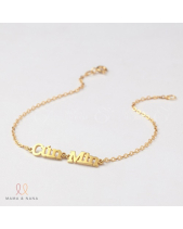 Lắc Tay Bạc Khắc Tên Gia Đình Ý Nghĩa Xi Vàng - belovedbeyond.com