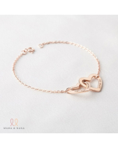 Vòng Tay Mẹ Và Con 2 Trái Tim Lồng Nhau Ý Nghĩa - belovedbeyond.com