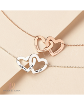 Dây Chuyền Mẹ Và Con 2 Trái Tim Lồng Nhau Ý Nghĩa - belovedbeyond.com