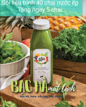 Gói Liệu Trình 40 Chai Nước Ép Organic-Tặng 5 Chai - belovedbeyond.com