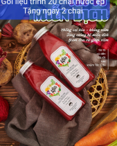 Gói Liệu Trình 20 Chai Nước Ép Organic-Tặng 2 Chai - belovedbeyond.com