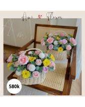 Giỏ Hoa Sáp - belovedbeyond.com