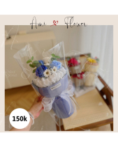 Hoa Sáp Xanh Dương Mix - belovedbeyond.com