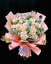 Bó Hoa Hồng Ngoại Hitlen Cao Cấp 009 - belovedbeyond.com