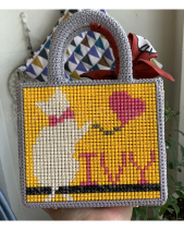 Túi Thêu Tên Theo Họa Tiết Thiết Kế Sẵn Size 18Cm - belovedbeyond.com