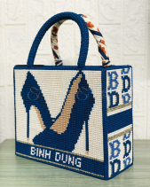Túi Thêu Tên Theo Họa Tiết Thiết Kế Sẵn Size 4Xcm - belovedbeyond.com