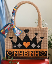 Túi Thêu Tên Theo Họa Tiết Thiết Kế Sẵn Size 4Xcm - belovedbeyond.com