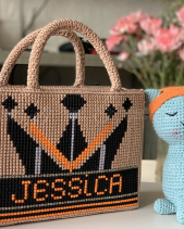 Túi Thêu Tên Theo Họa Tiết Thiết Kế Sẵn Size 4Xcm - belovedbeyond.com