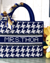 Túi Thêu Tên Theo Họa Tiết Thiết Kế Sẵn Size 4Xcm - belovedbeyond.com