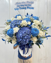 Hộp Hoa Tươi Ngọc Bích - Sn128 - belovedbeyond.com