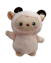 Pr: 162/23 - Móc Khoá Thú Bông - Cừu Hồng Hồng - belovedbeyond.com