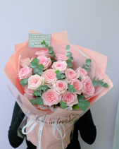 Bó Hồng Pink Ohara - belovedbeyond.com